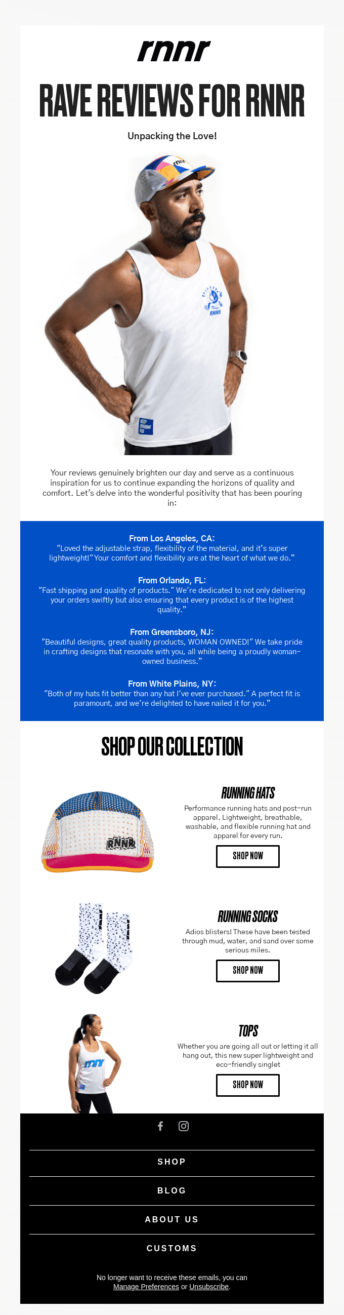 Rave Reviews for RNNR!