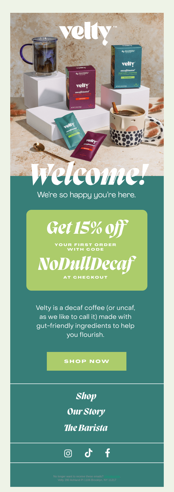 Ready to go gut-friendly? Here's 15% off your order!