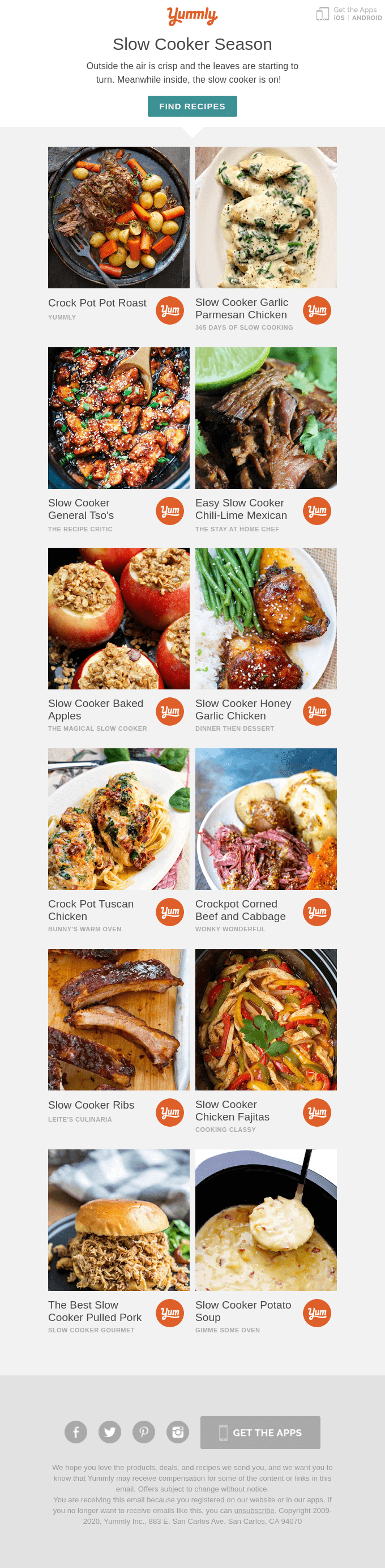 Recipes to ring in slow cooker season
