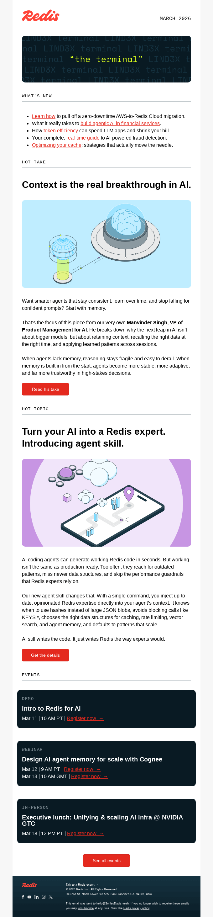 The Terminal - March newsletter