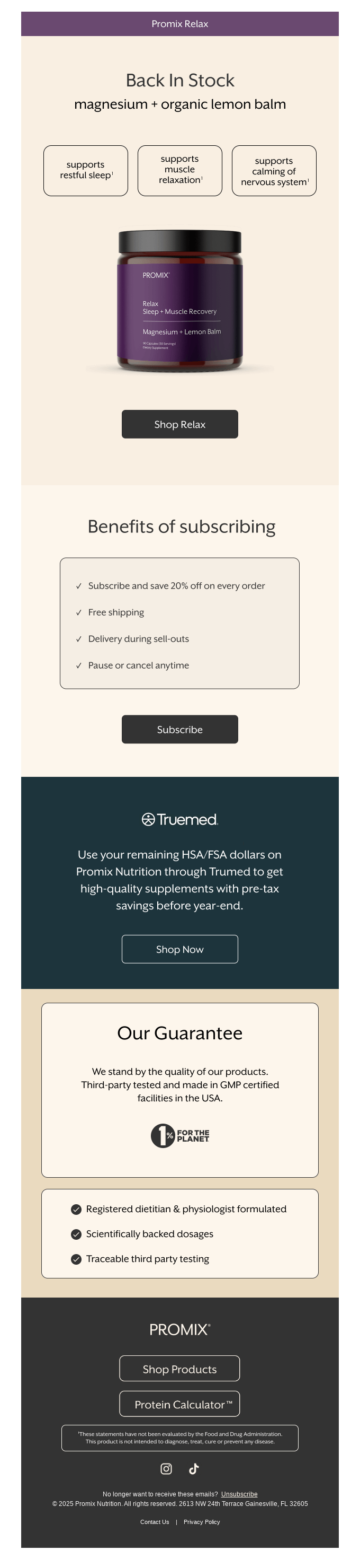 Restocked: Relax Magnesium