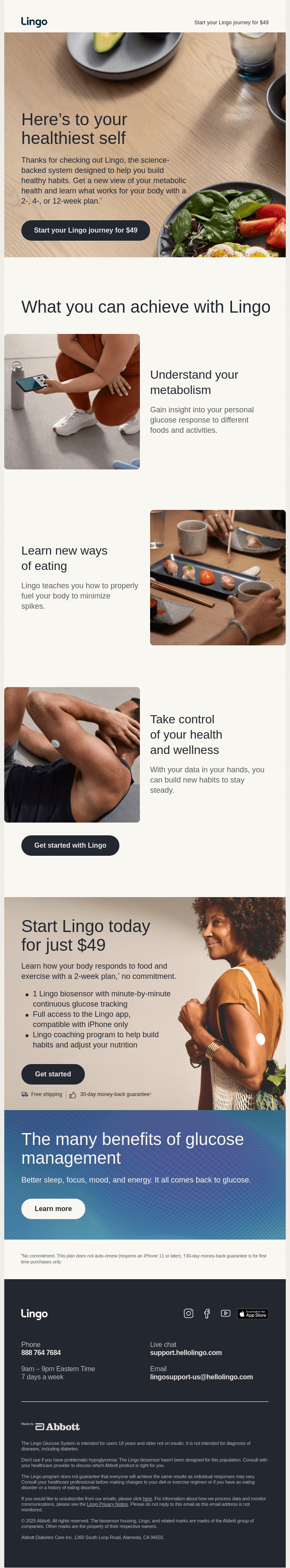 Retrain your metabolism with Lingo