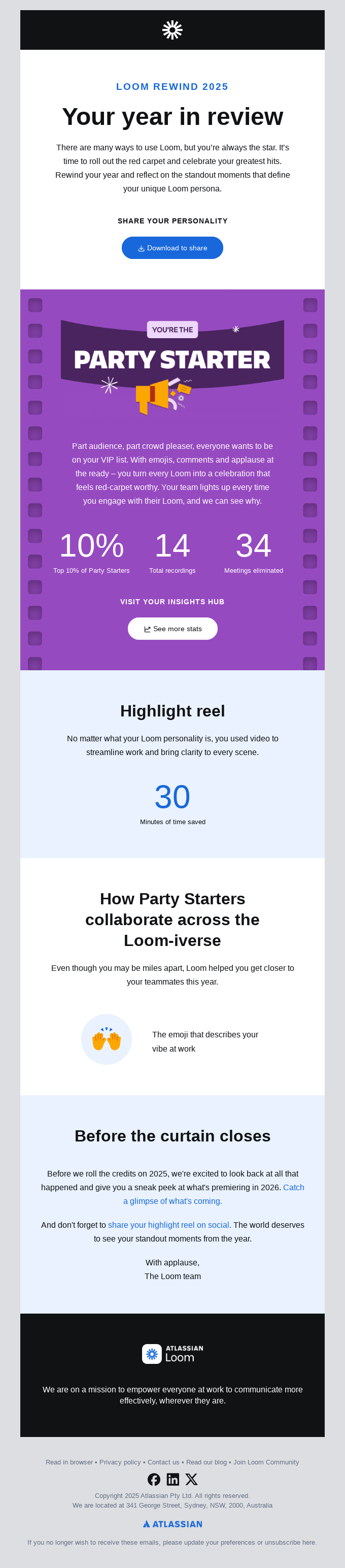 Reveal your 2025 Loom personality ✨