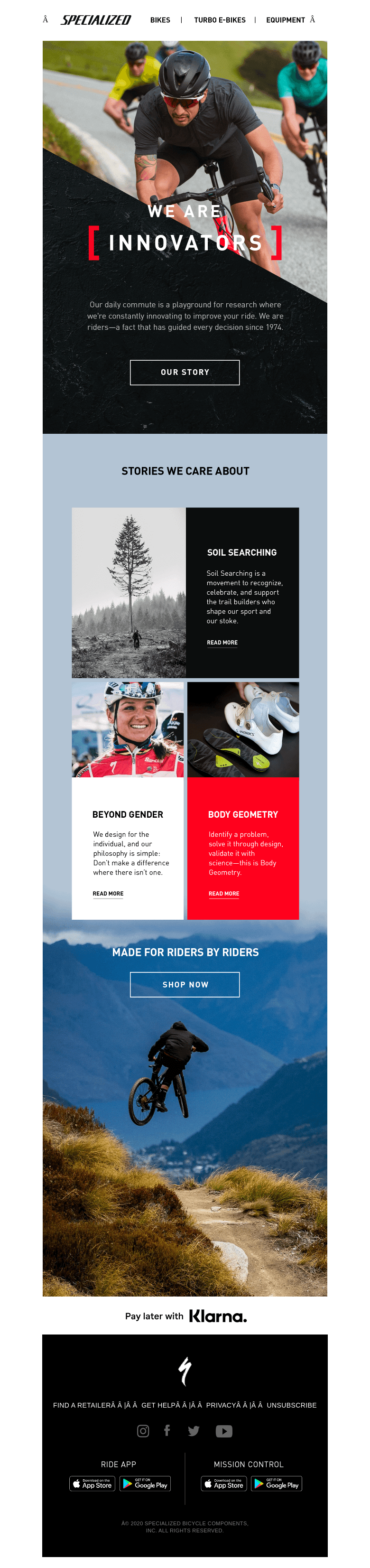Revolutionizing the Ride — Info View | Really Good Emails