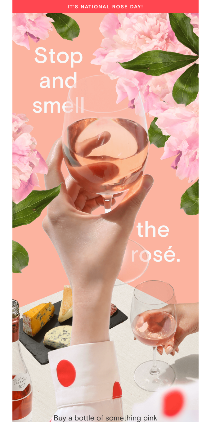 Rosé all day.