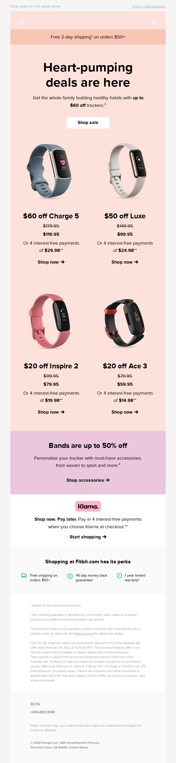 Sale’s on for trackers you’ll love