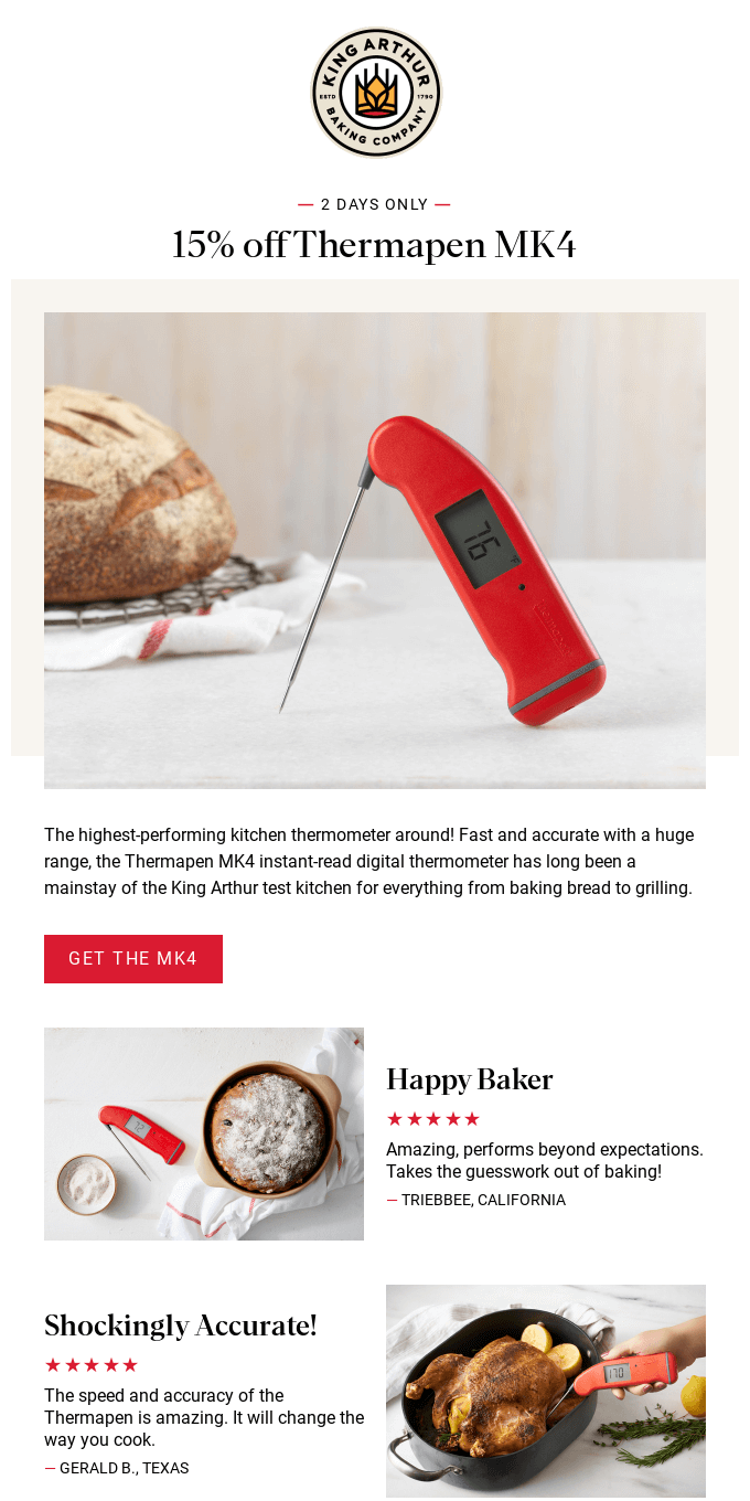 Save 15% on Thermapen MK4