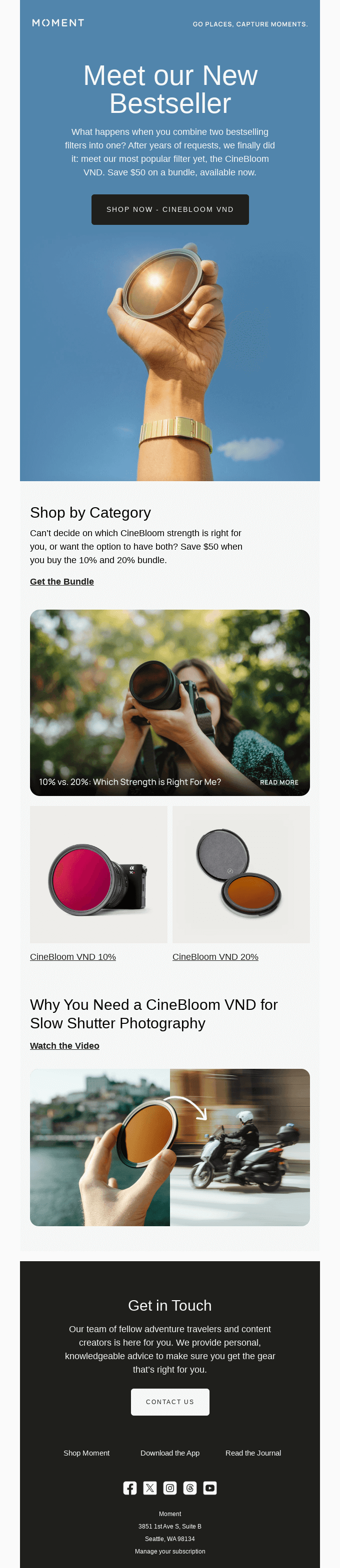 Save $50 On CineBloom VND Bundles