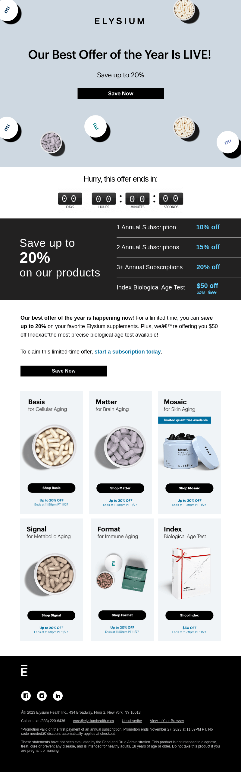 Savings up to 20%? All yours 🤝