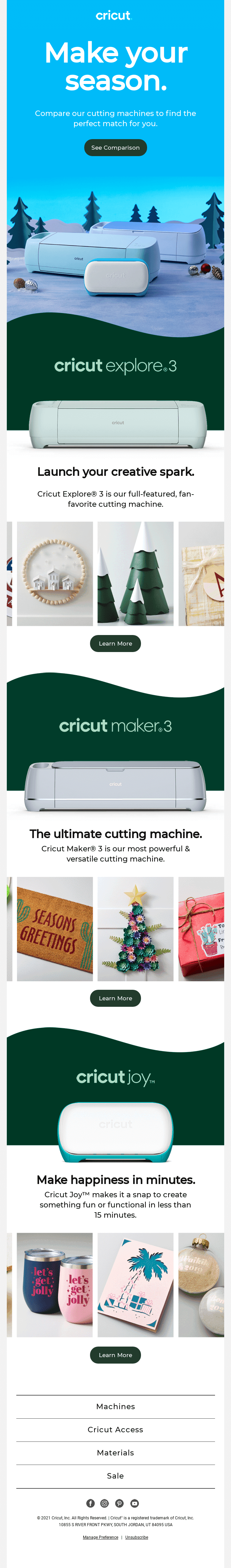 Say Hello to Our Cricut Machine Gift Guide