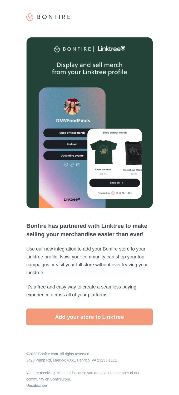 Say hello to our new Linktree integration!