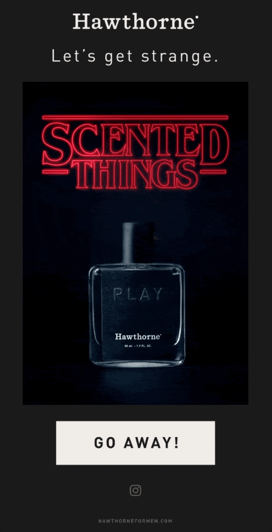 Scents from the upside down. 🕳️🌀