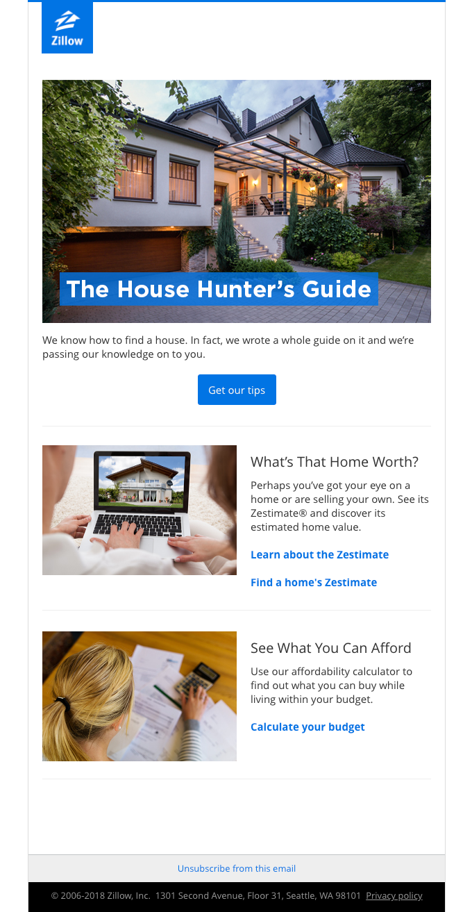 Search tips for house hunters