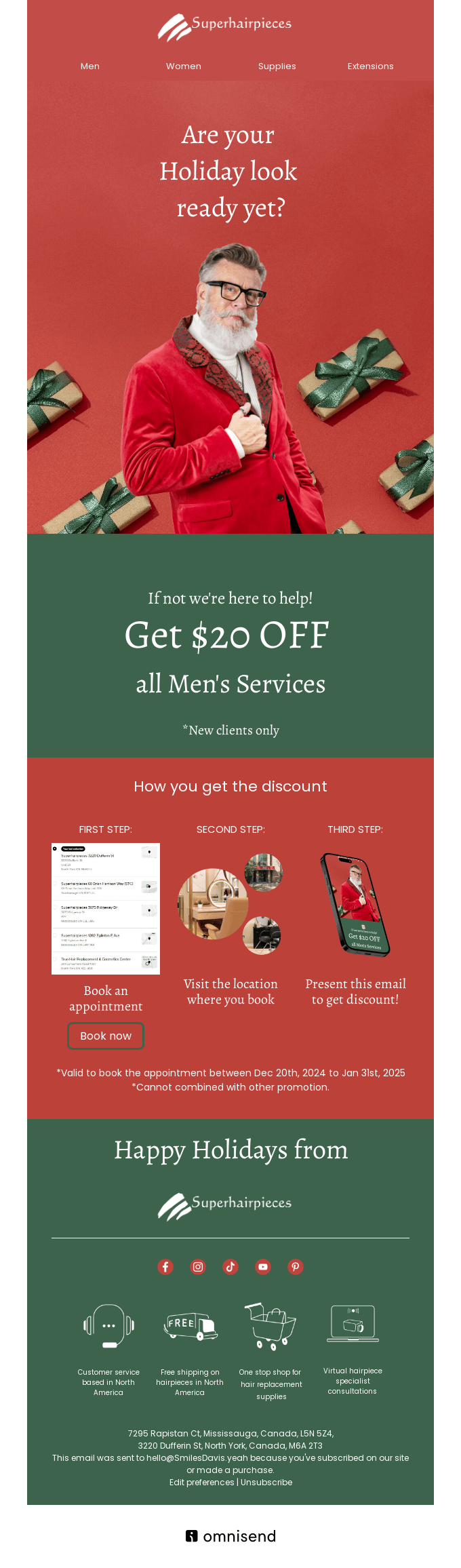 Secure Your Style Before the Holiday Smiles! 🌟