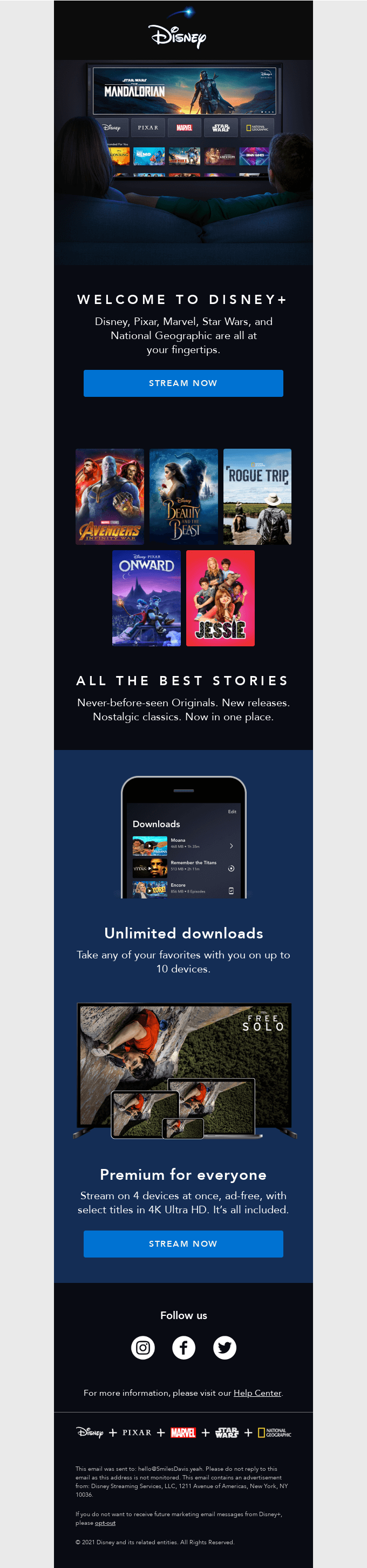 See What s Included In Your Subscription From Disney Desktop Email 