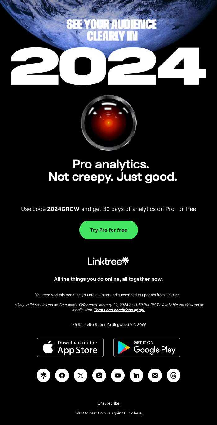 🔭 See your audience clearly in 2024!