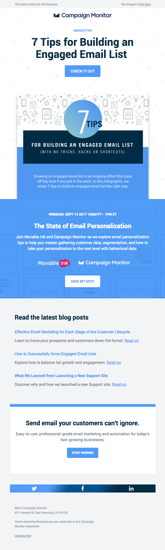 September News: 7 Tips to Build an Engaged Email List + The State of Email Personalization