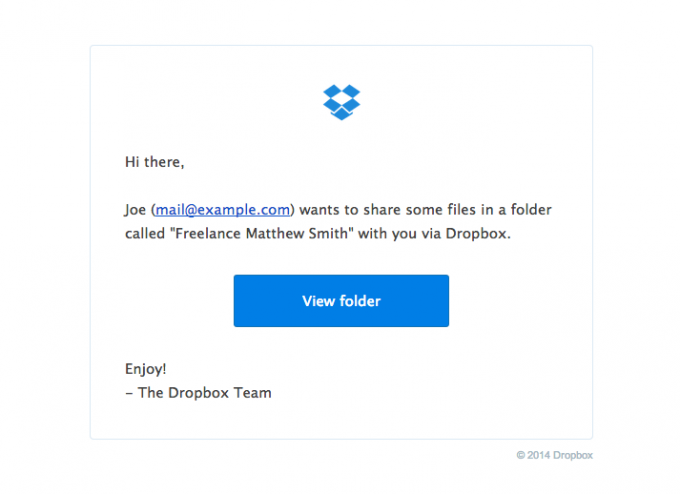 Share Request Email Design From Dropbox Info View Really Good Emails solved-is-the-email-em-s-dropbox-legitimate-answer-the