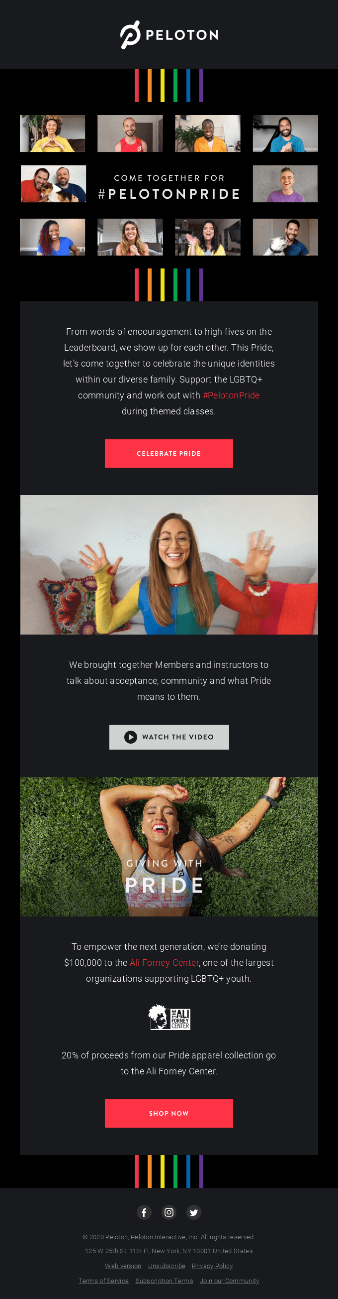 Show Your #PelotonPride