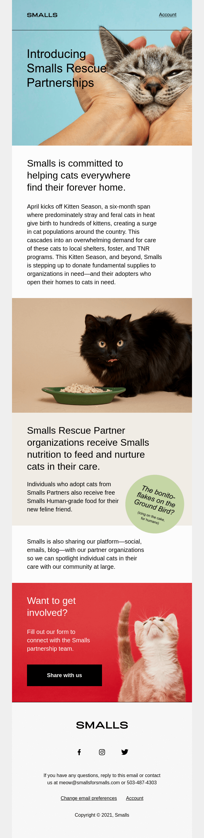 Smalls is giving back in a BIG way