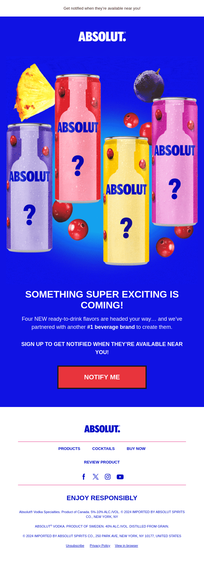 Smiles Davis, be the first to know about 4 NEW flavors 😁