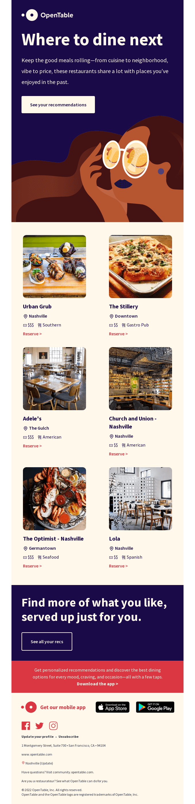 Smiles Davis, these spots were chosen just for you!