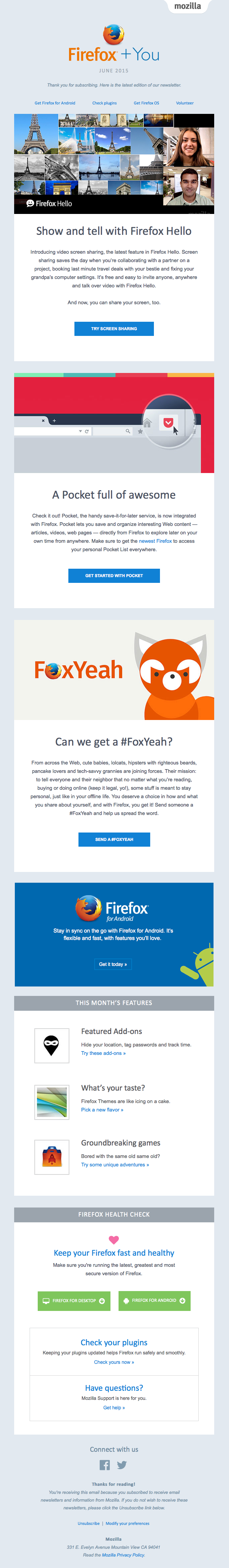 So much goodness. Can we get a #FoxYeah?