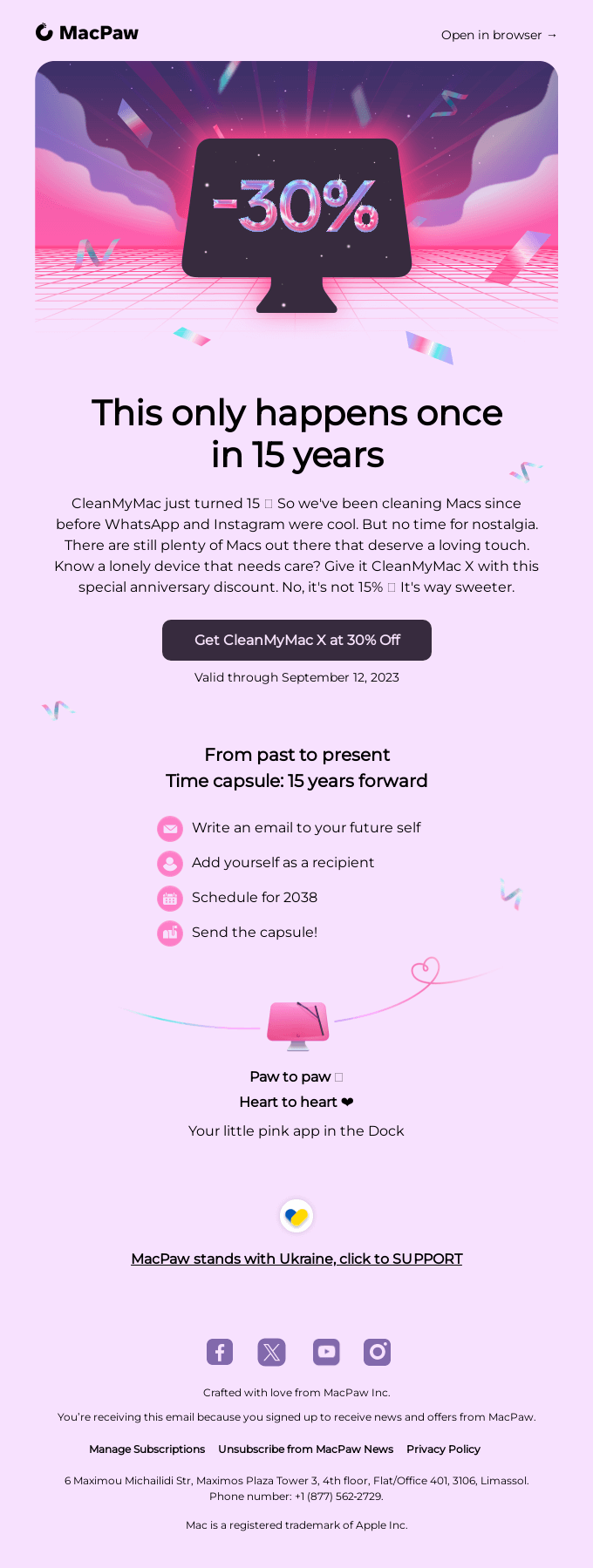 Something happened 15 years ago 😮
