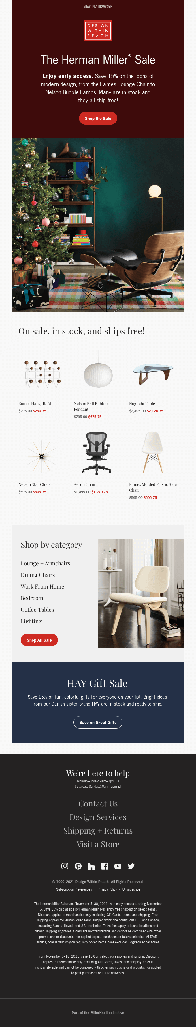 Special early access: The Herman Miller Sale