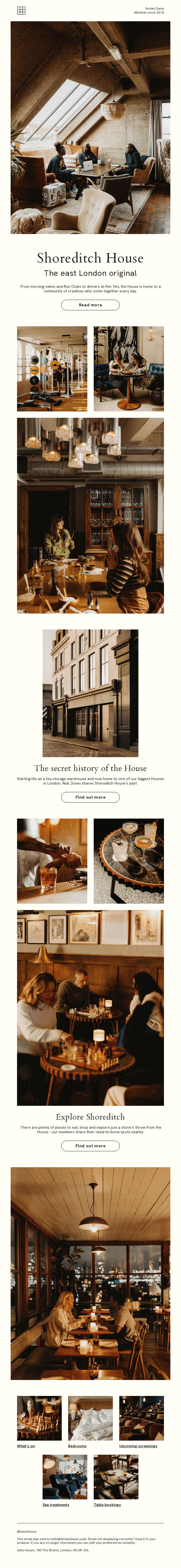 Spotlight on: Shoreditch House