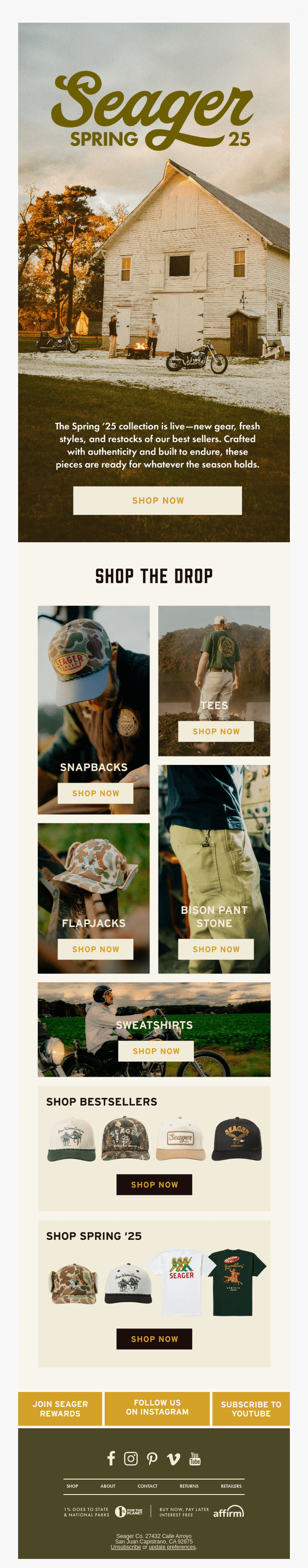 SPRING ‘25 IS LIVE