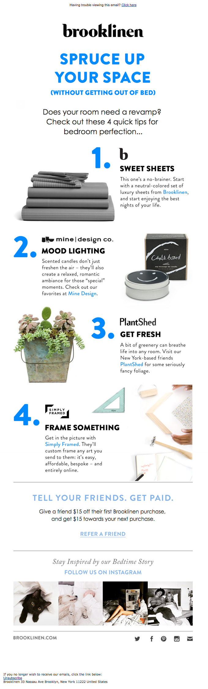 Spruce Up Your Space