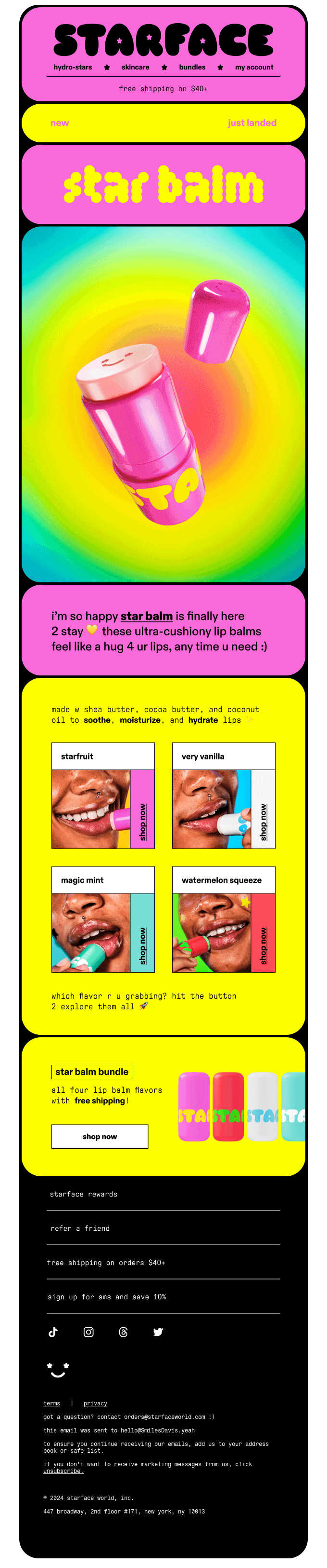 STAR BALM IS HERE 💛⭐