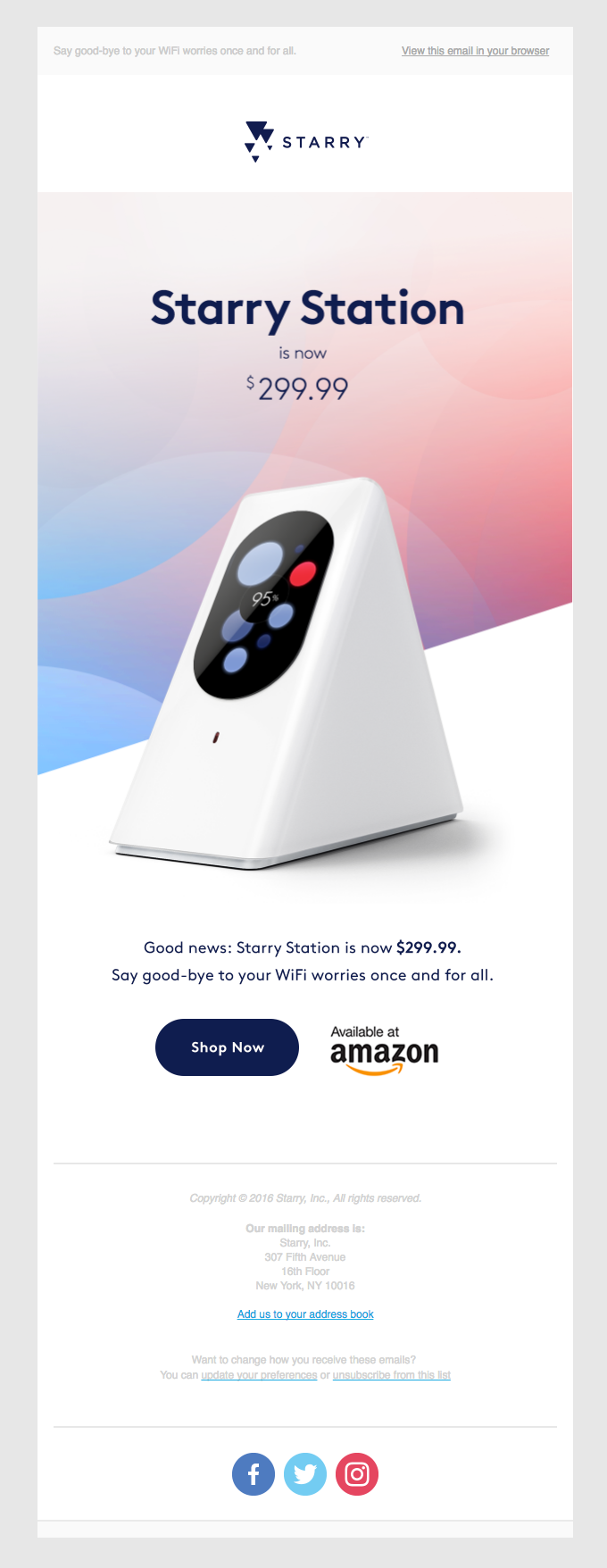 Starry Station is now $299