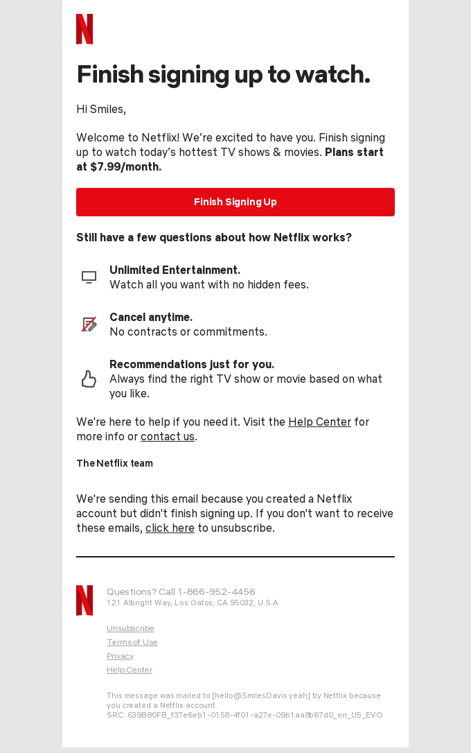 Start watching today