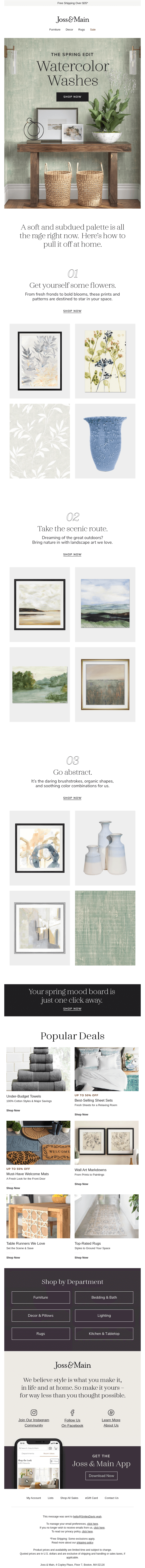 Statement wallpaper | Landscape art | Ceramic vases