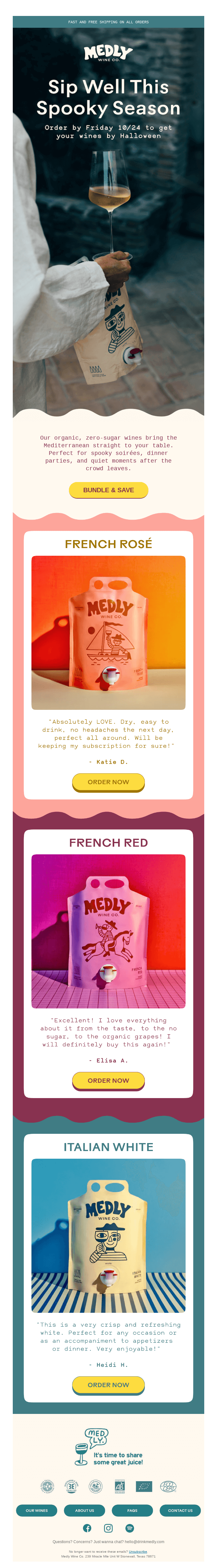 Still need wine for Halloween??