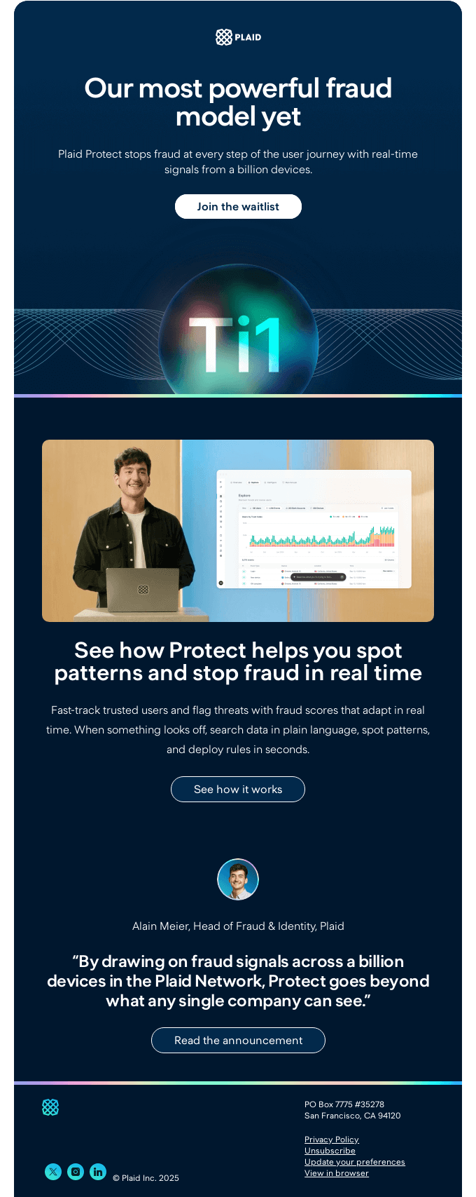 Stop fraud at every step of the user journey