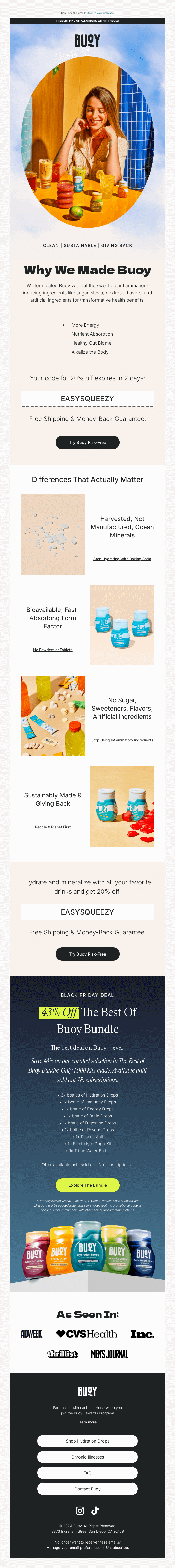 Sustainable, clean hydration for everyone