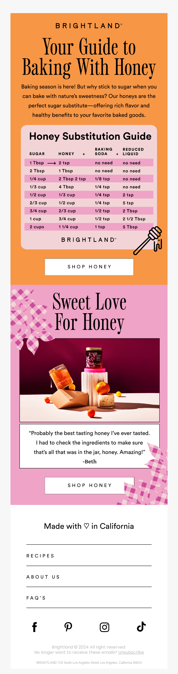 Sweeten the Season 🍯
