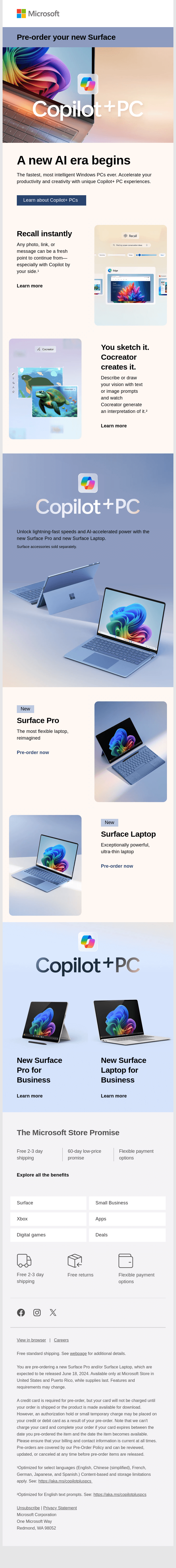 Take a closer look: new Copilot+ PCs from Surface