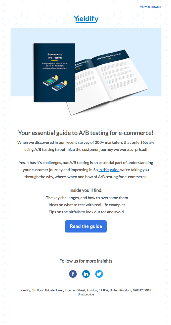 Testing, testing: your essential guide to A/B testing for e-commerce