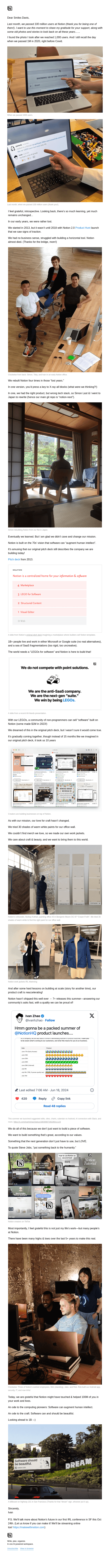 Thank you. 100 million of you.