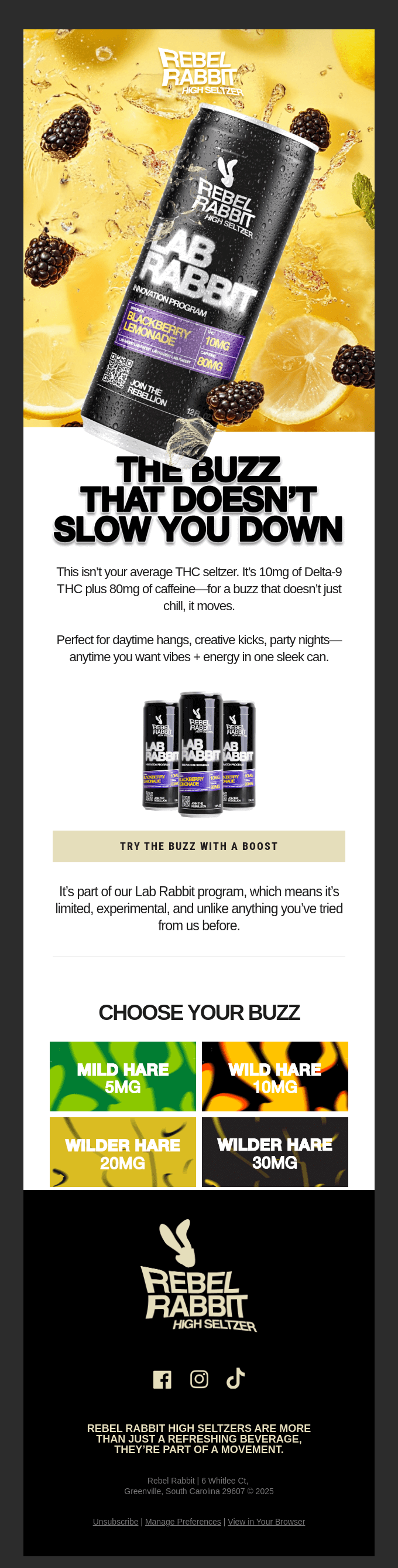 ⚡THC + Caffeine? Yep, We Went There 🐇