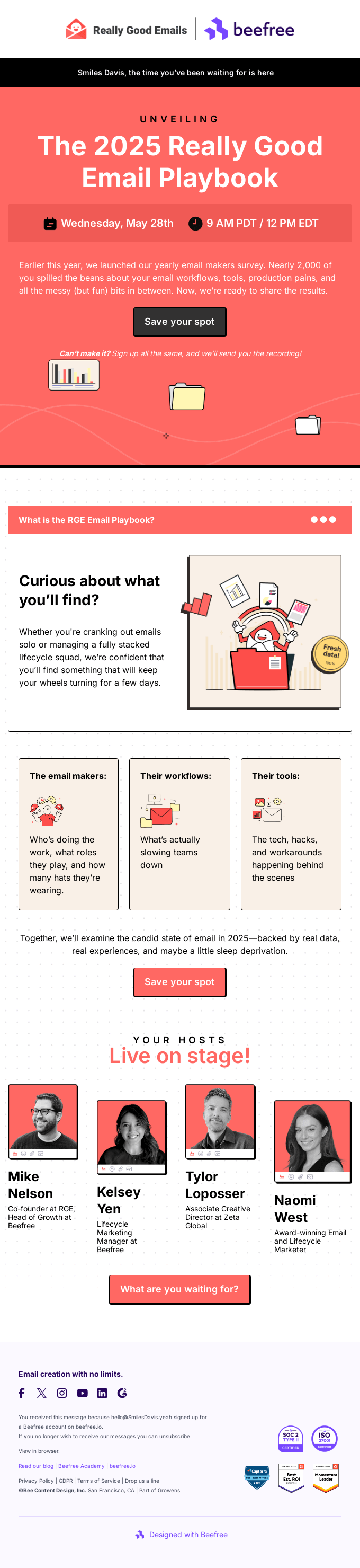 The 2025 Really Good Email Playbook