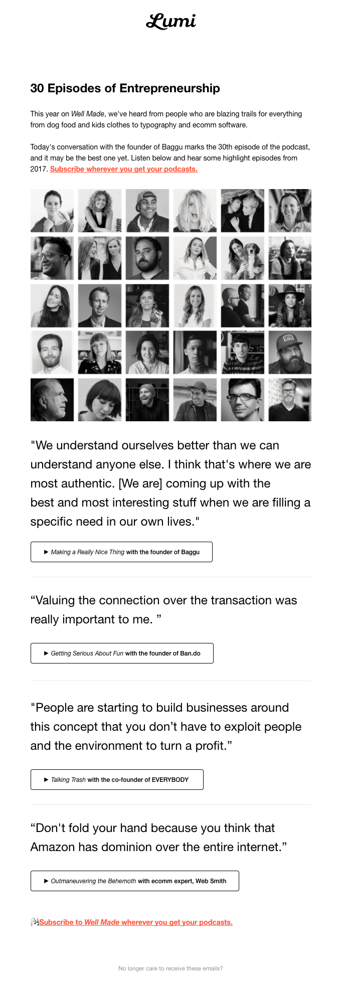 🎉 The 30th Episode of Well Made — A Conversation with the Founder of Baggu