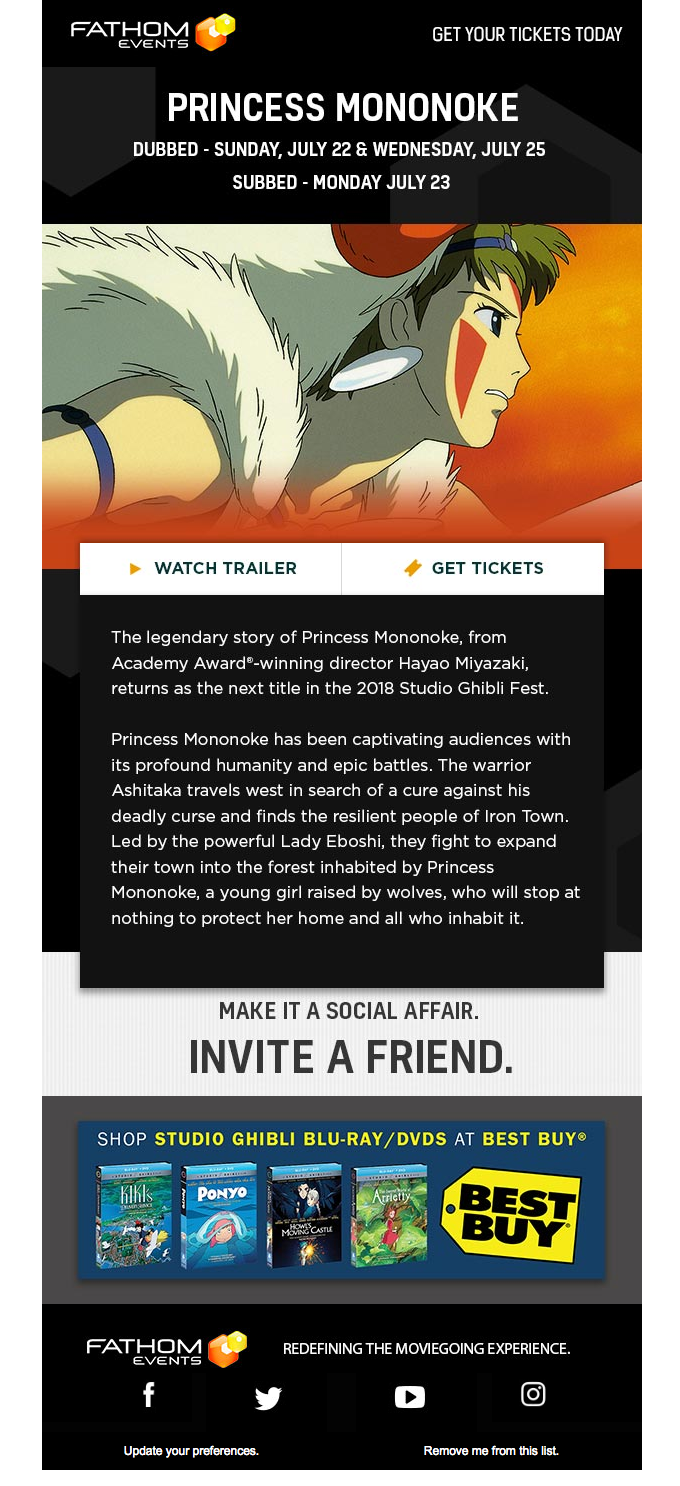 The Battle between Man and Nature Returns in Princess Mononoke