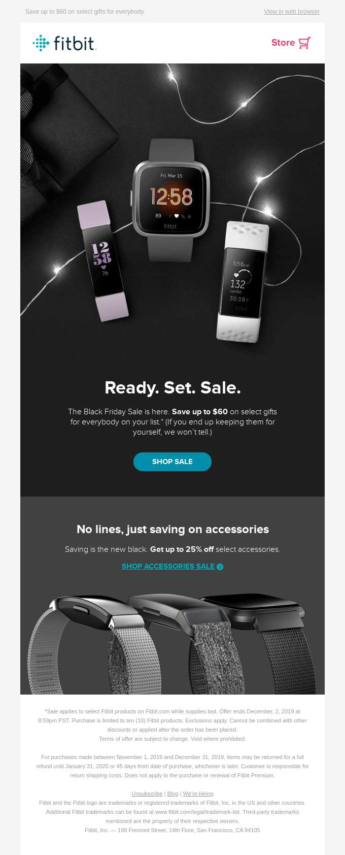 The Black Friday Sale is on