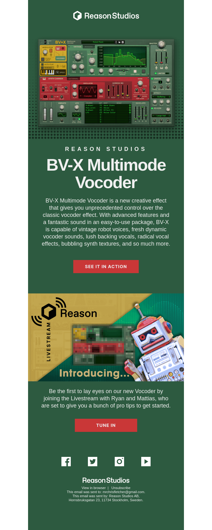 🆕 The BV-X Multimode Vocoder has arrived!