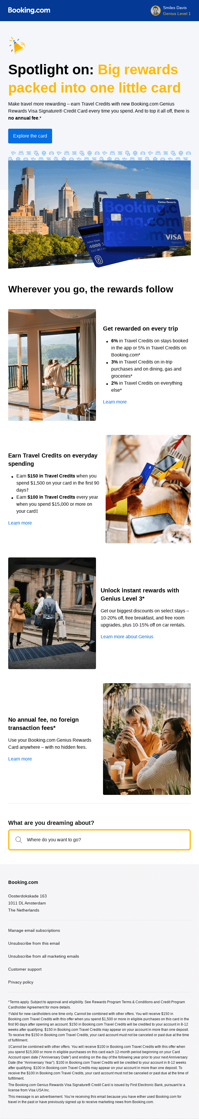 The card with rewards for every kind of traveler 💳